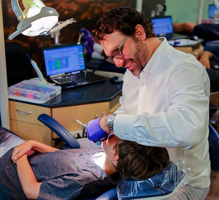 Dr Zets and his patient Dr. Michael R. Zetz, Jr - Crescent Moon Orthodontics in Summerville Daniel Island SC