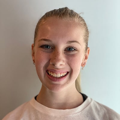 Teen smiling Crescent Moon Orthodontics in Summerville Daniel Island SC